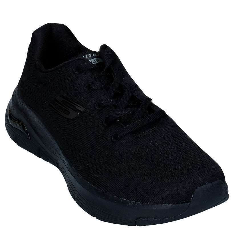 Skechers Arch Fit Big Appeal Baskets en Noir pour femmes (310636) - pour semelles orthopédiques