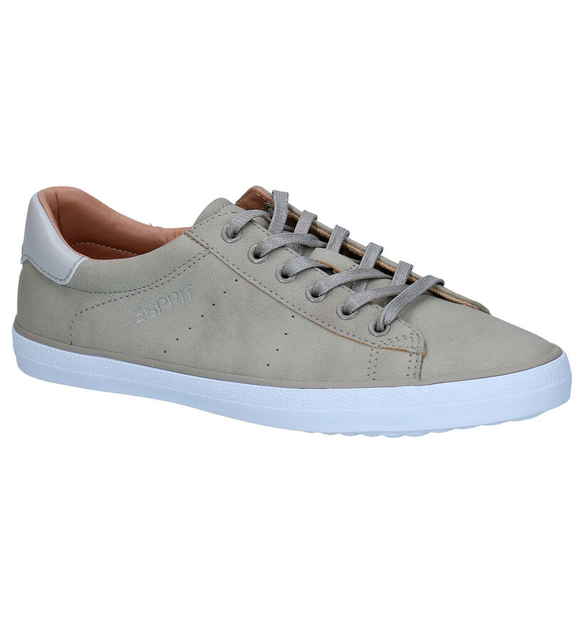 Esprit Miana Lu Chaussures à lacets en Gris en simili cuir (285901)