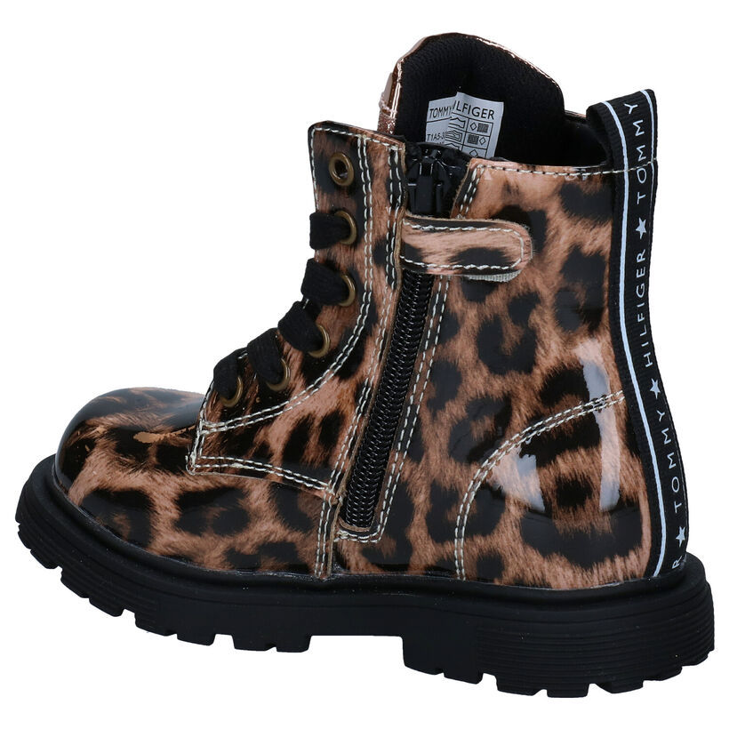 Tommy Hilfiger Bruine Boots in kunstleer (279883)