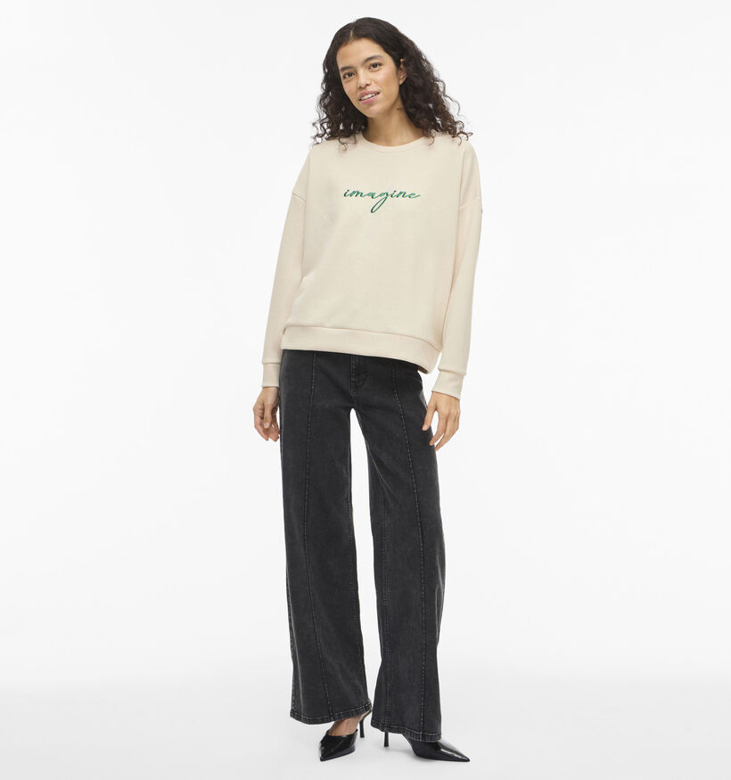 Vila Siffi Imagine Lichtbeige Sweater voor dames (368116)