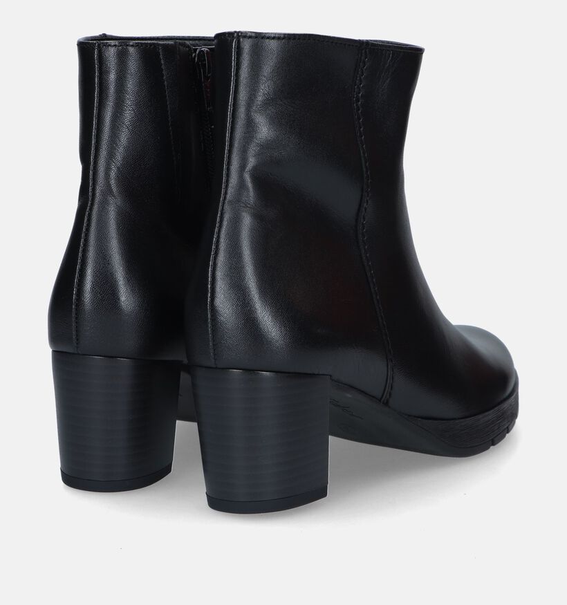 Gabor Bottines avec talon en Noir pour femmes (331189) - pour semelles orthopédiques