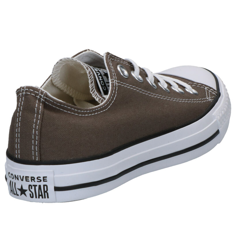 Converse Chuck Taylor AS Baskets en Beige en textile (287162)