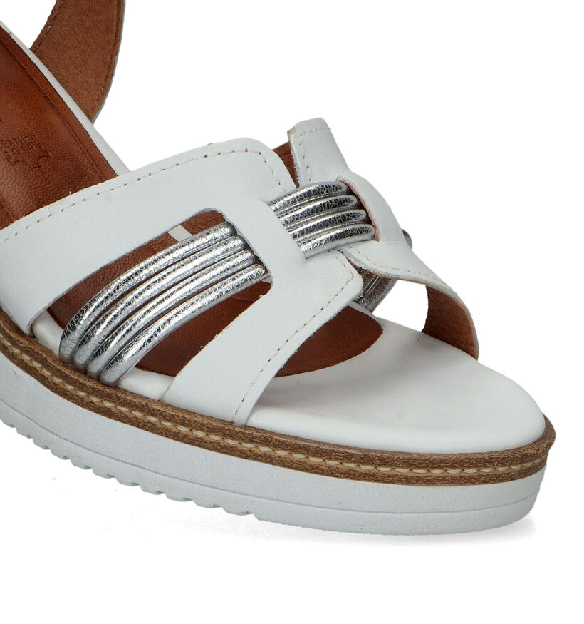 Tamaris Witte Sandalen met sleehak voor dames (322300)