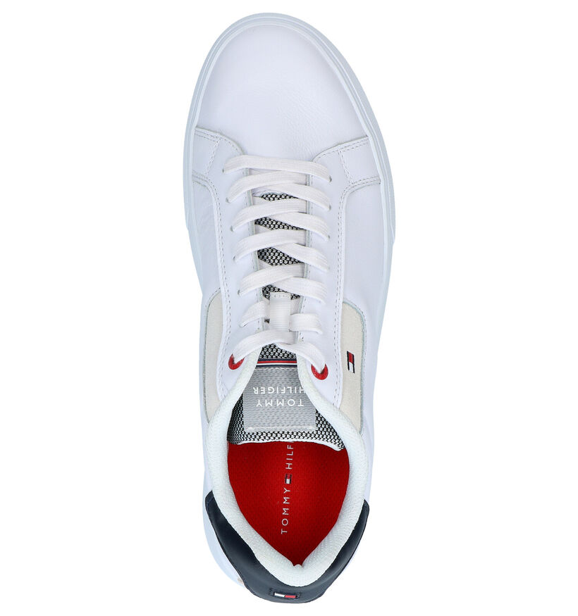 Tommy Hilfiger Chaussures à lacets en Blanc en cuir (264961)