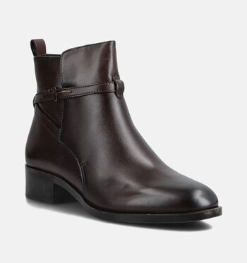 Tamaris Bottines Noir/Cognac/Marron