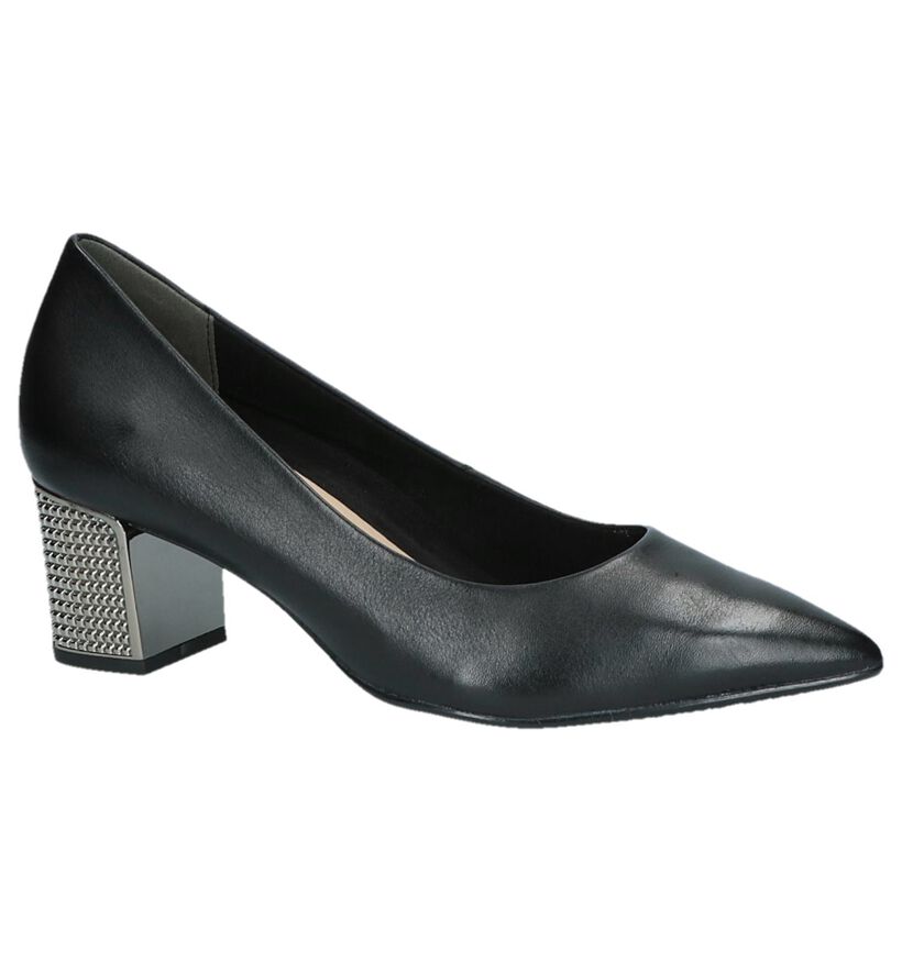 Tamaris Escarpins classique en Noir en cuir (222159)