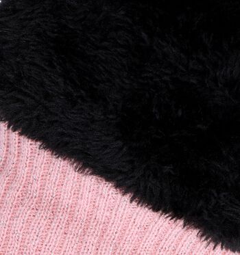 Via Limone Handschoenen Cognac/Roze