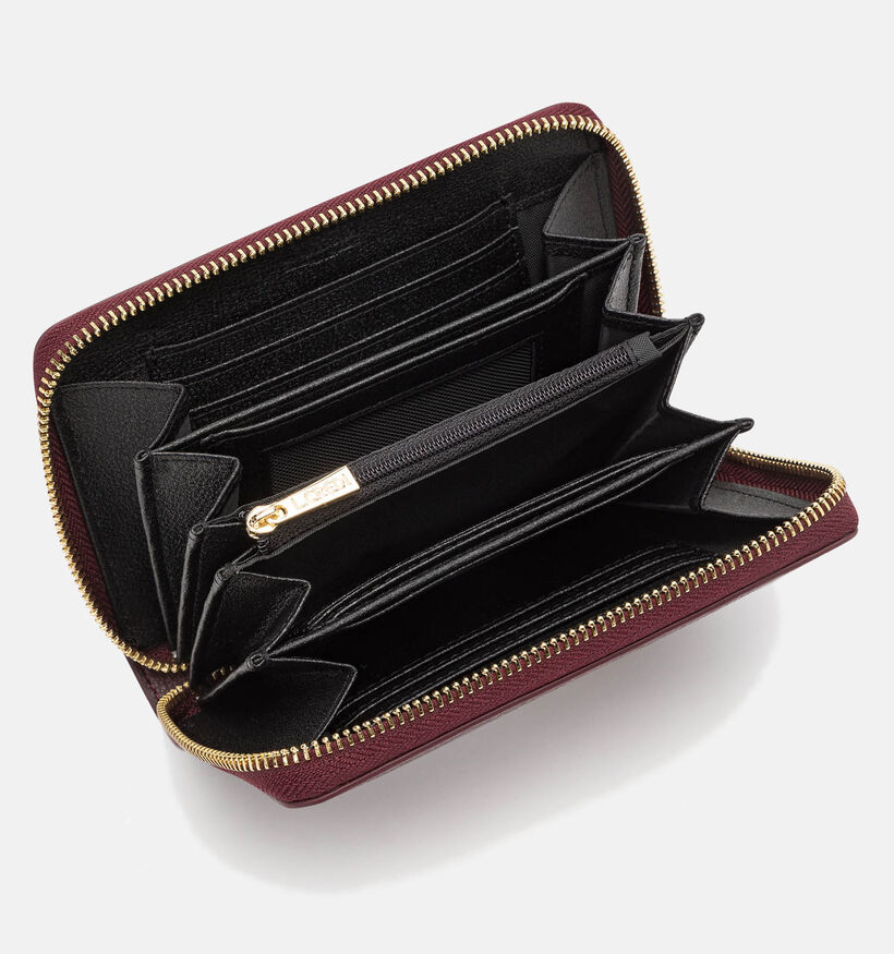 L.Credi Filippa Bordeaux Ritsportemonnee voor dames (347527)