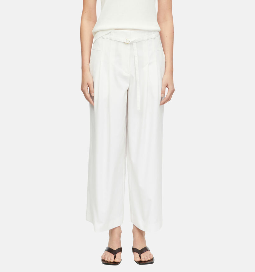 comma Pantalon classique en Blanc pour femmes (375076)