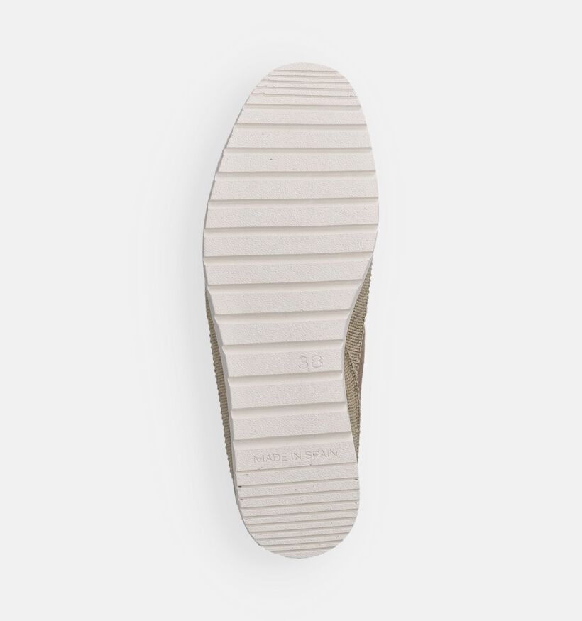 Verbenas Noa Chaussures &agrave; enfiler en Taupe pour femmes (370079)