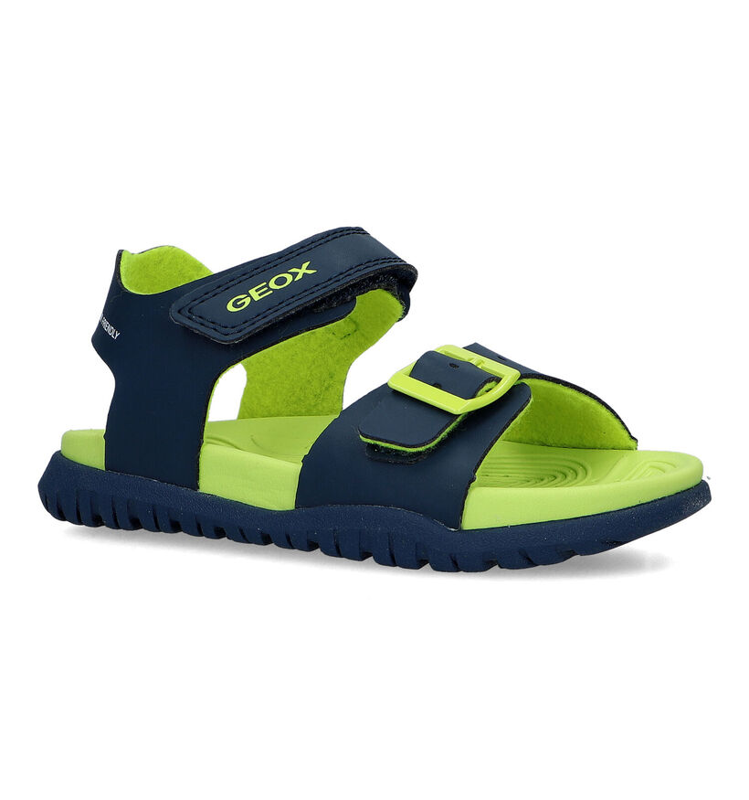 Geox Fusbetto Blauwe Sandalen voor jongens (326637)