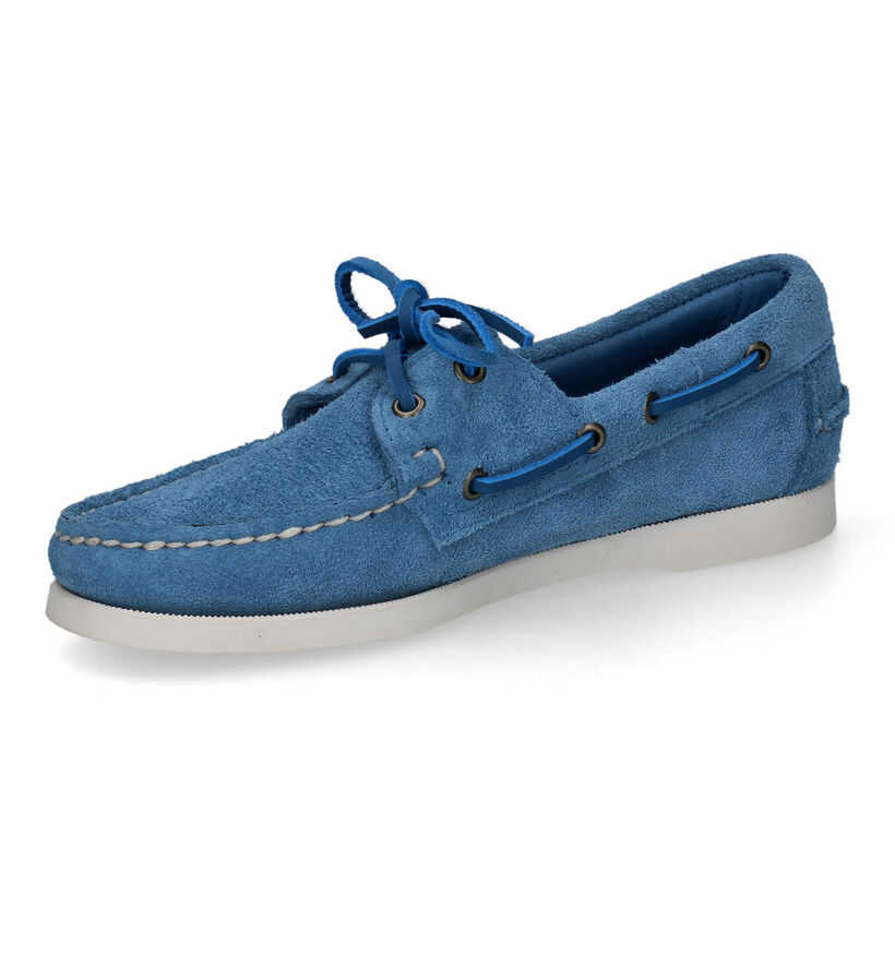 Sebabo Dockside Chaussures bateau en Bleu pour femmes (303750)