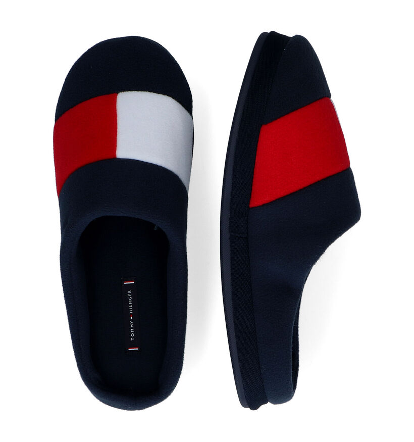 Tommy Hilfiger Flag Blauwe Pantoffels voor heren (296316)