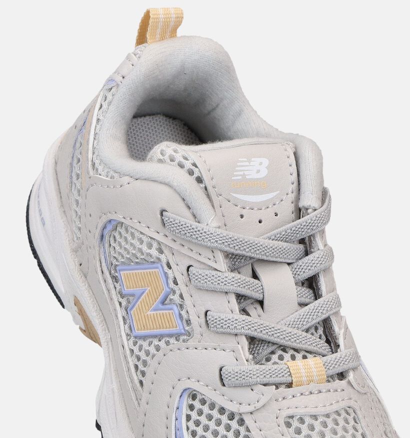 New Balance 530 Lichtgrijze Sneakers voor meisjes (366216) - geschikt voor steunzolen