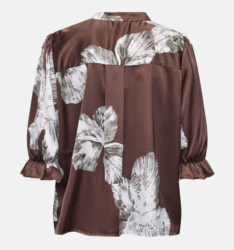 Sisters Point Venny Bruine Blouse voor dames (380733)