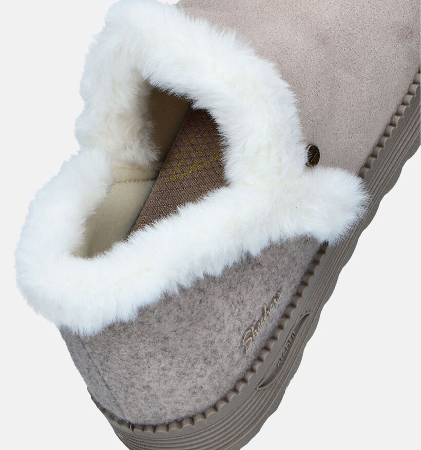 Skechers Arch Fit Dream Taupe Pantoffels voor dames (346095) - geschikt voor steunzolen