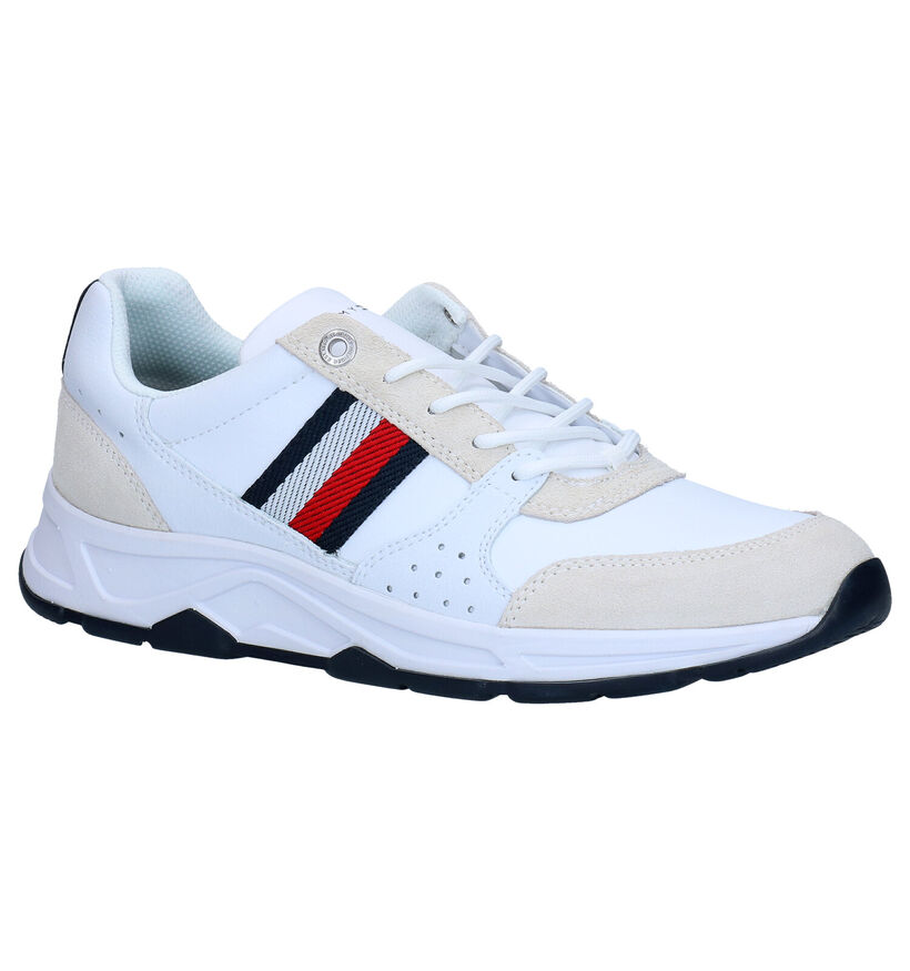 Tommy Hilfiger Baskets basses en Blanc en cuir (279964)