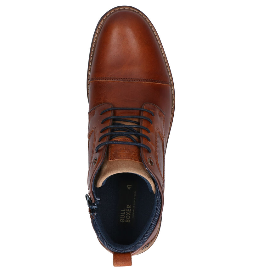 Bullboxer Chaussures hautes en Cognac en cuir (276993)