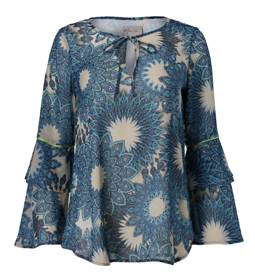 Maison Espin Blouse en Bleu (277938)