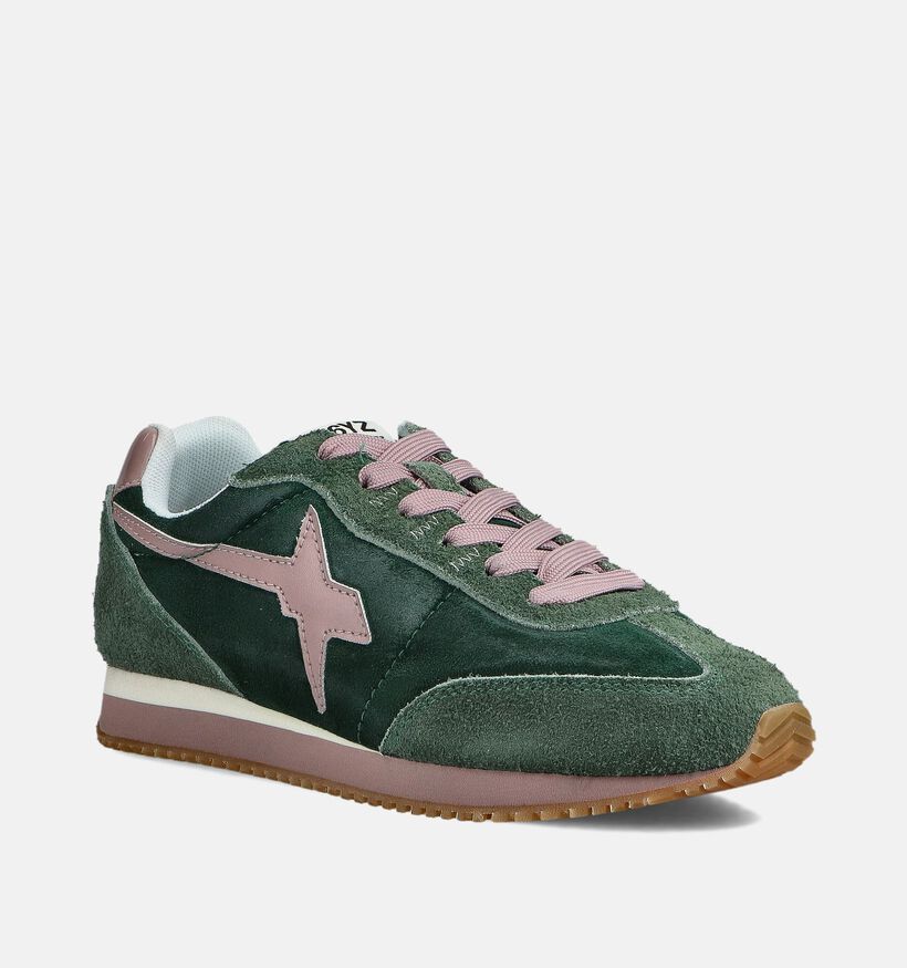 Samoa Zwarte Veterschoenen voor dames (364053) - geschikt voor steunzolen