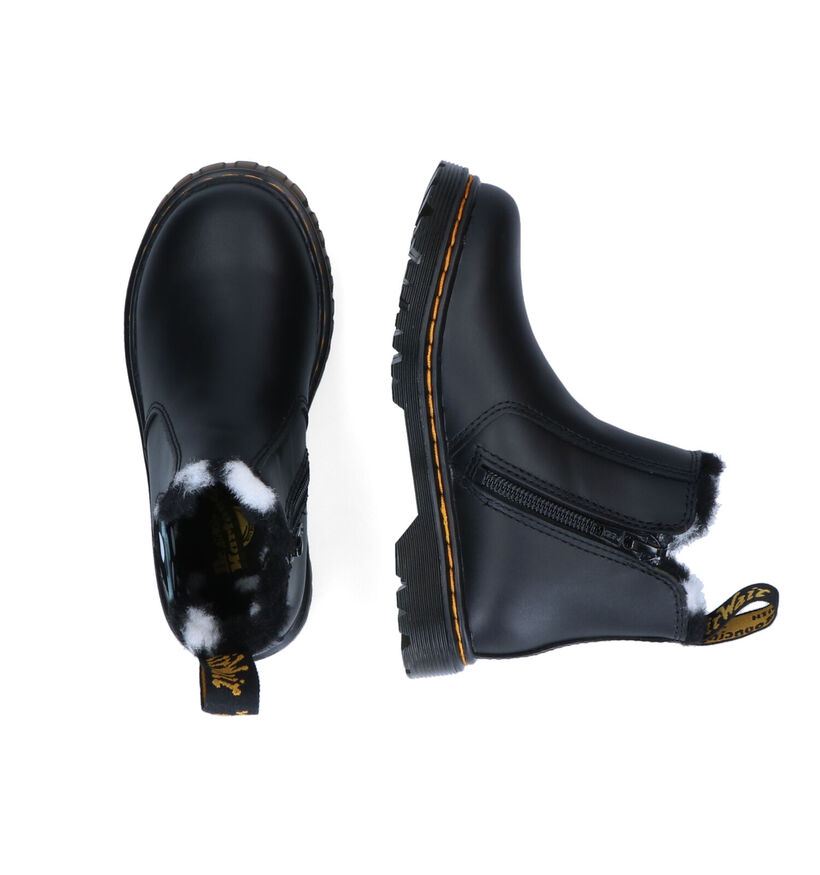 Dr. Martens Leonore Bottines en Noir en cuir (294415)