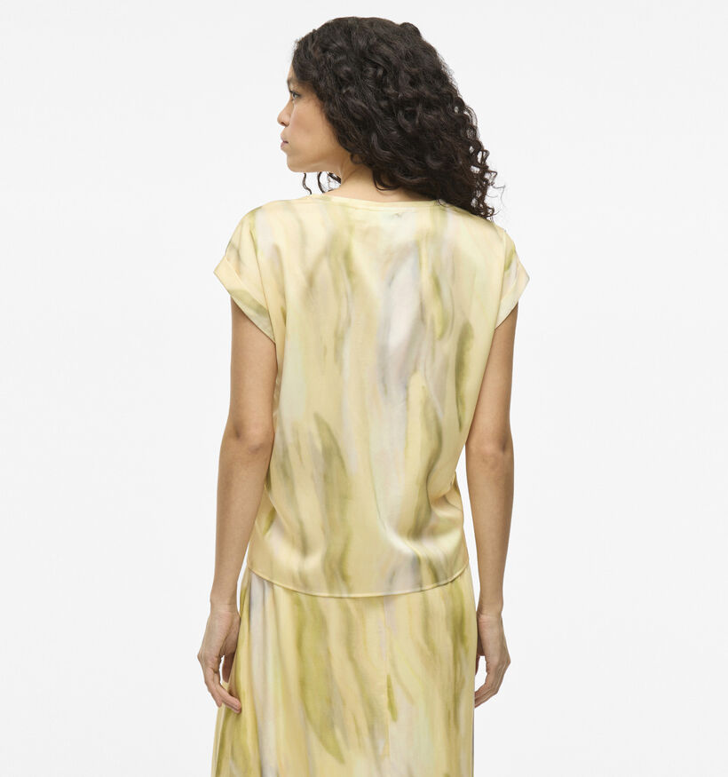 Vila Viellette T-shirt en Jaune pour femmes (359471)