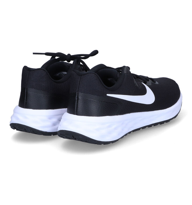 Nike Revolution 6 Baskets en Noir pour hommes (309121)