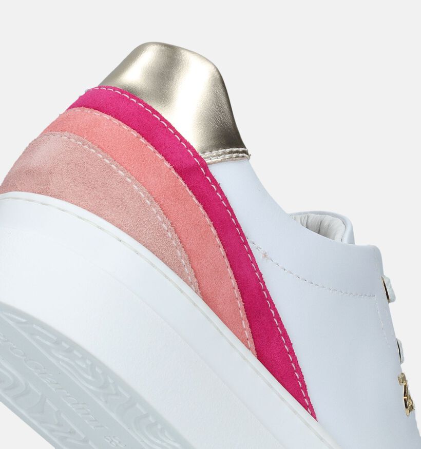 NeroGiardini Witte Sneakers voor dames (340684) - geschikt voor steunzolen