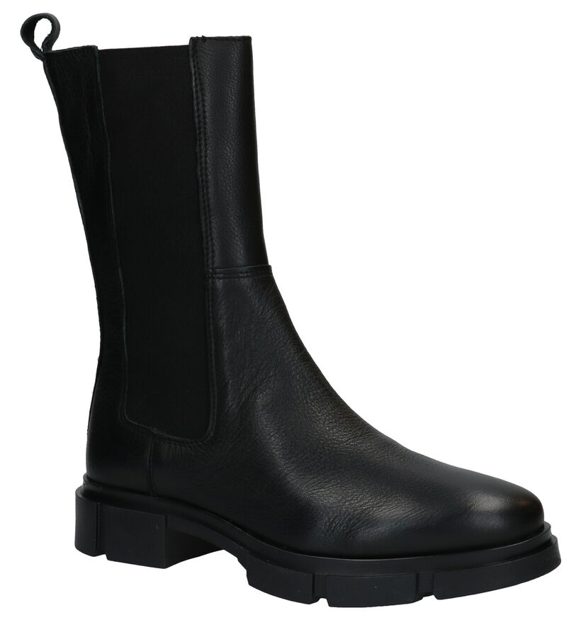 Via Limone Zwarte Boots in leer (288544)