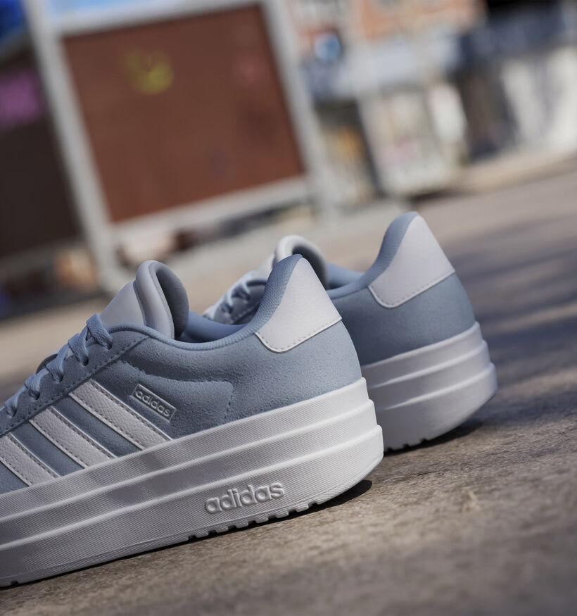 adidas VL Court Bold Blauwe Sneakers voor meisjes (357479)