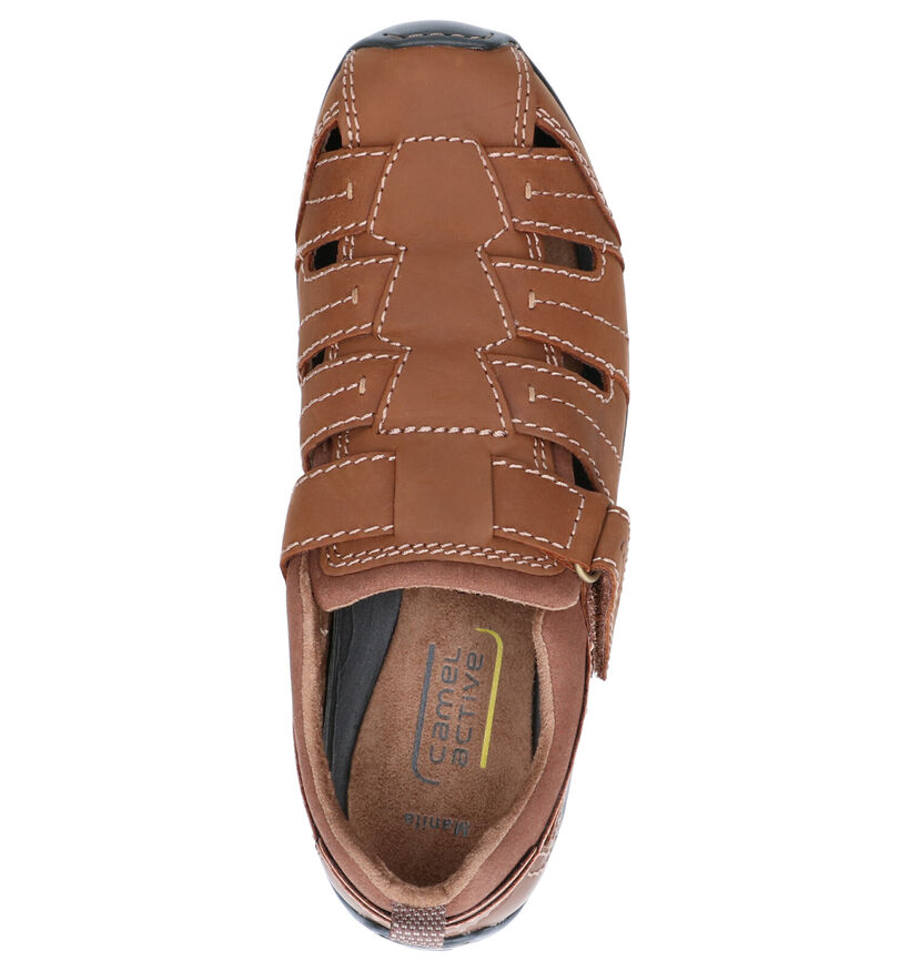 Camel Active Cognac Sandalen in nubuck (271435)