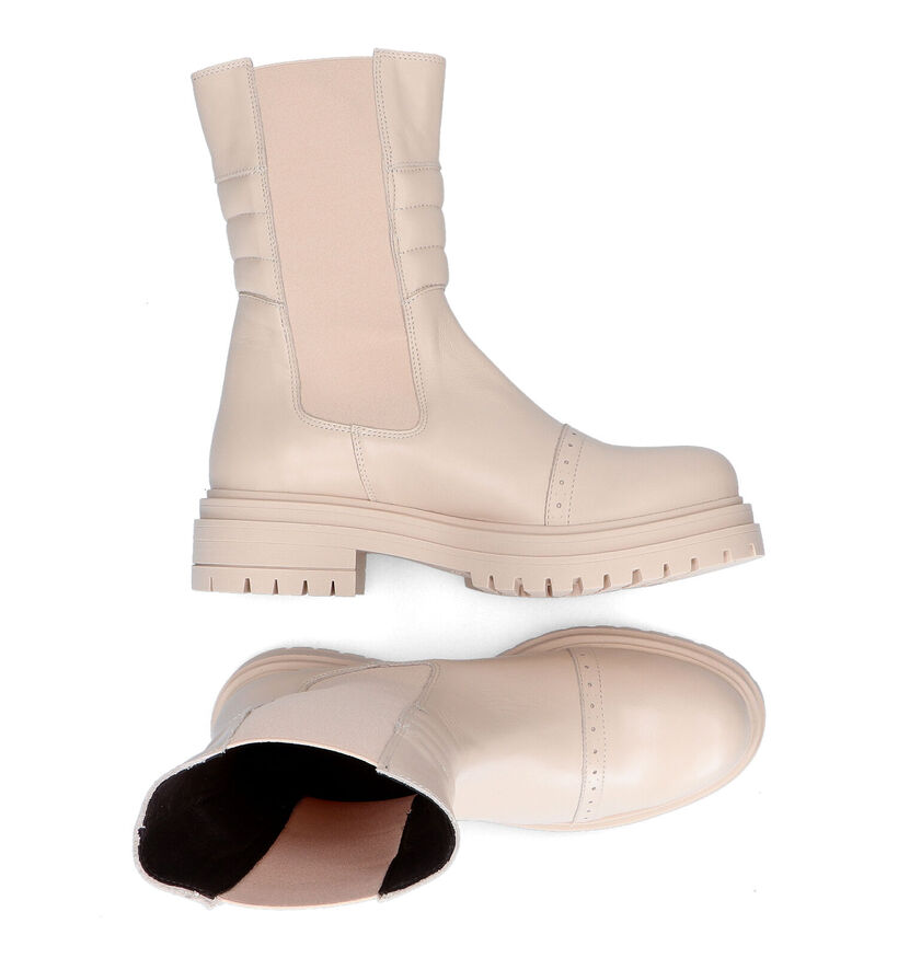 March23 Showpiece Chelsea Boots en Beige pour femmes (296571)