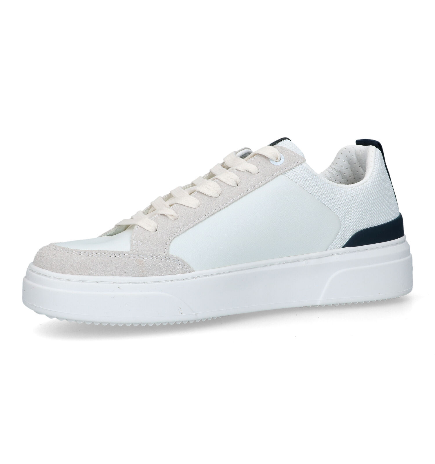 Witte sneakers heren hoog on sale
