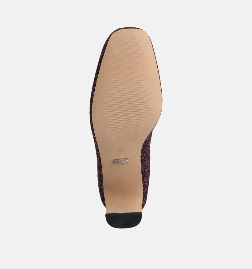 La Strada Bordeaux Enkellaarzen voor dames (374316)