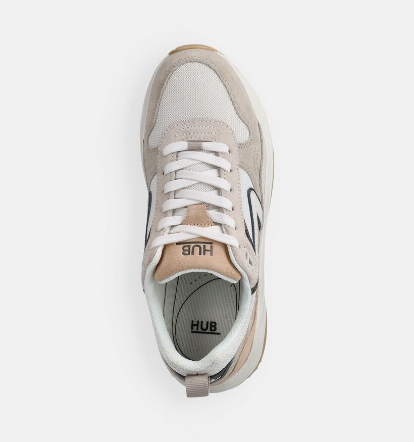 Hub Glide S43 Beige Sneakers voor dames (369571) - geschikt voor steunzolen