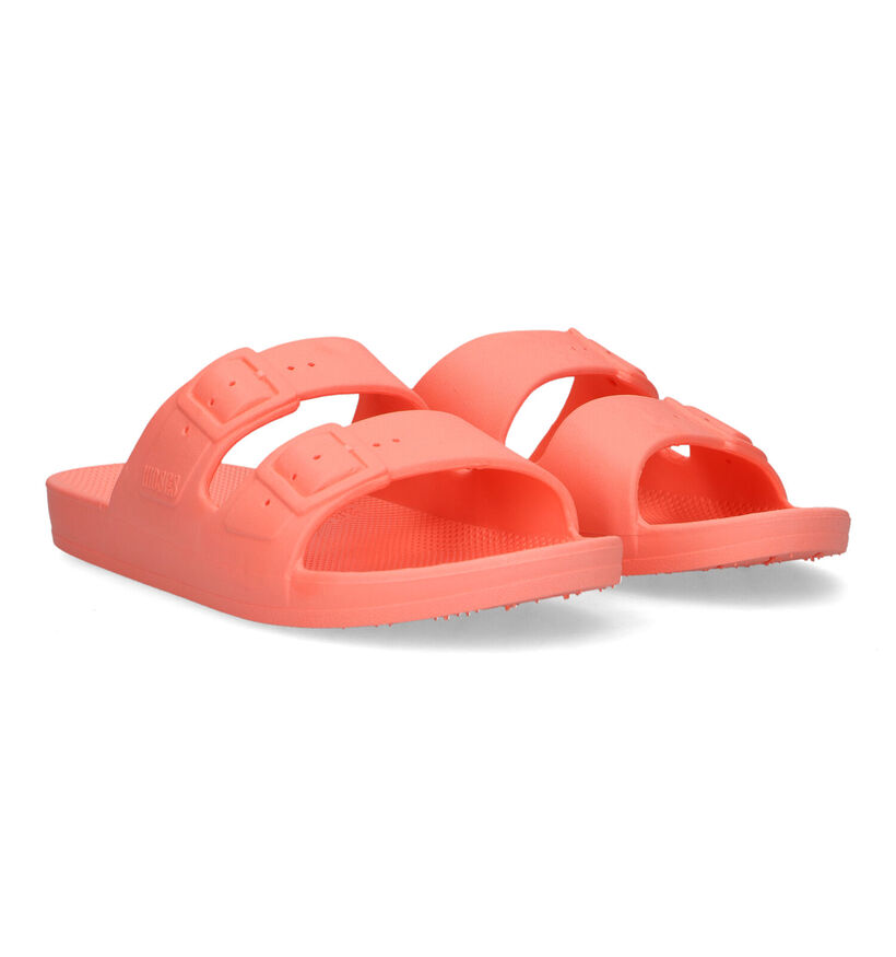 Freedom Moses Basic Nu-pieds en Orange pour femmes (323011)