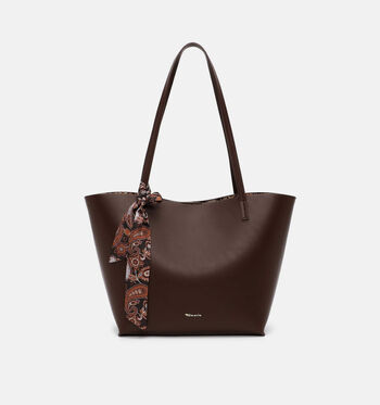 Tamaris Cabas Marron/Bordeaux