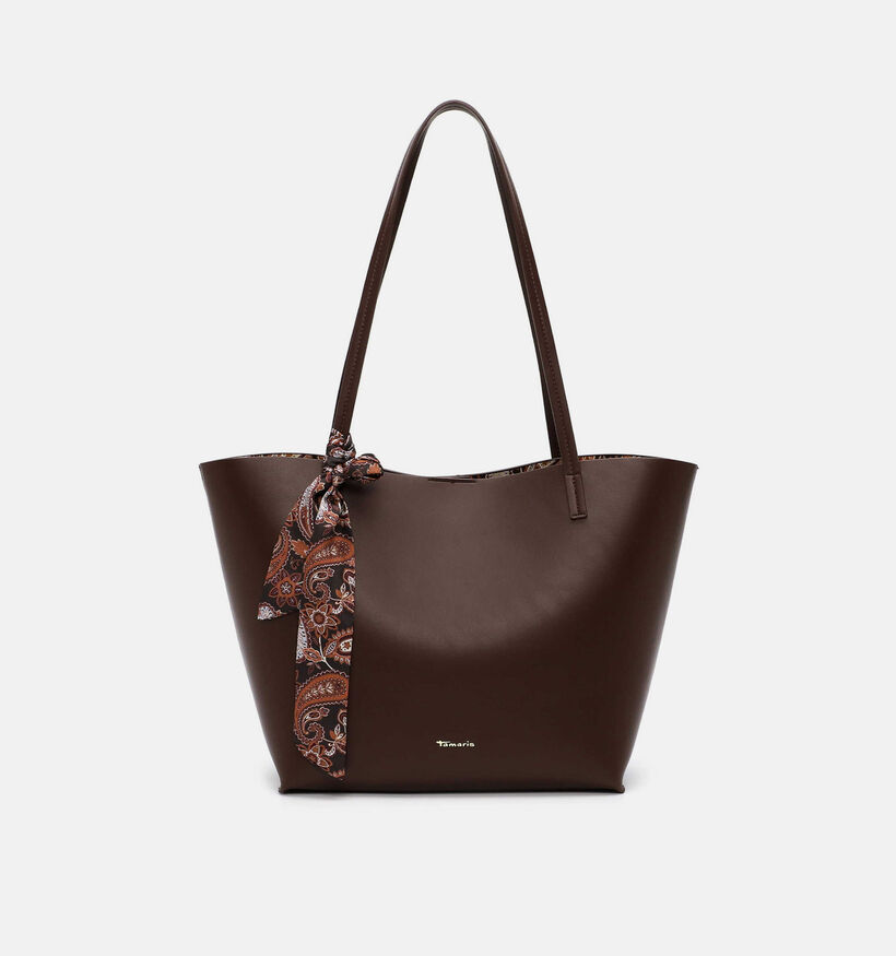 Tamaris Margarethe Cabas en Brun fonc&eacute; pour femmes (378790)