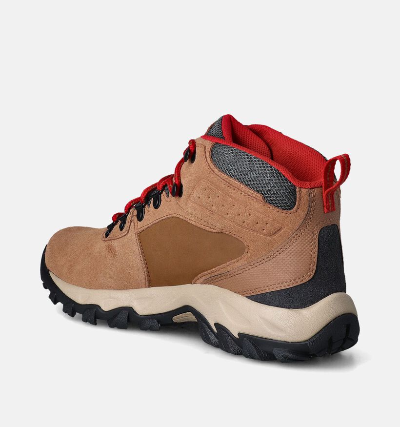 Columbia Newton Ridge Waterproof Cognac Hoge wandelschoenen voor heren (352794) - geschikt voor steunzolen