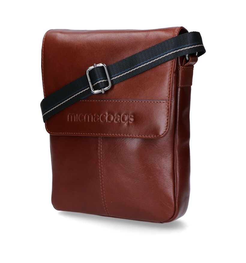 MicMacBags Zwarte Schoudertas voor heren (320202)