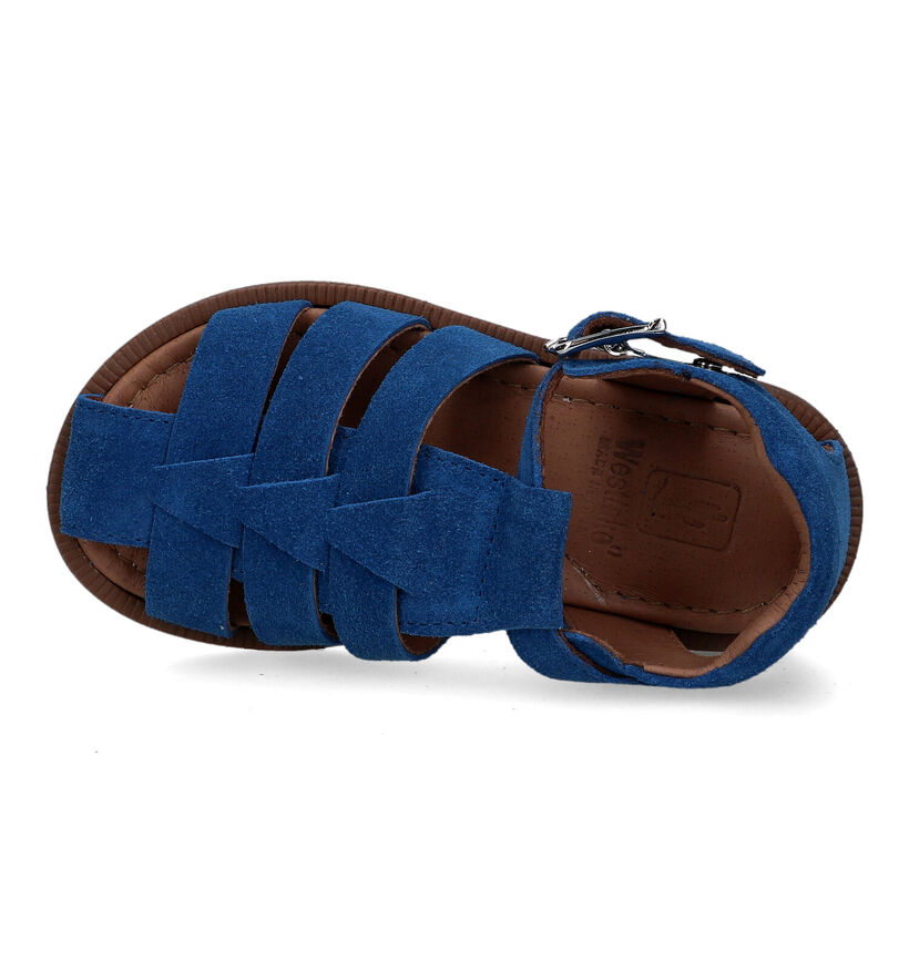 Westlake Sandales pour bébé en Bleu pour filles, garçons (320015)