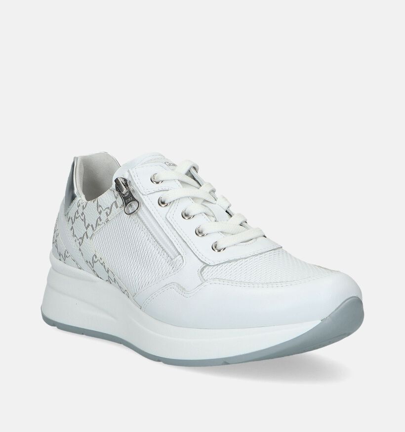 NeroGiardini Witte Sneakers voor dames (339462) - geschikt voor steunzolen