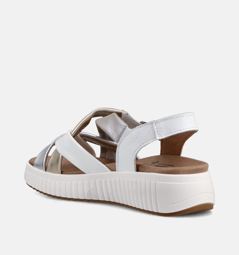 Solemade Harper 15 Zilveren Sandalen voor Steunzolen voor dames (371650) - geschikt voor steunzolen