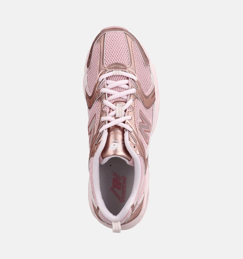 New Balance 530 Ros&eacute; Gouden/Lichtroze Sneakers voor dames (375009) - geschikt voor steunzolen