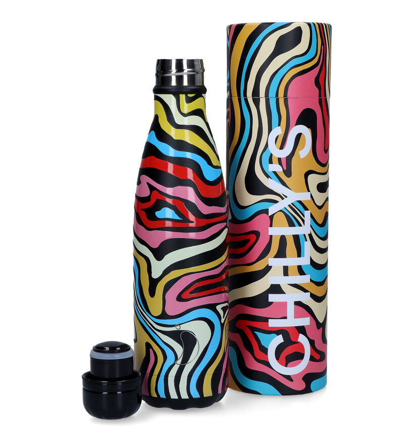 Chilly's x Michela Picchi Psychedelic Dream Gourde en Noir 500ml (331287)