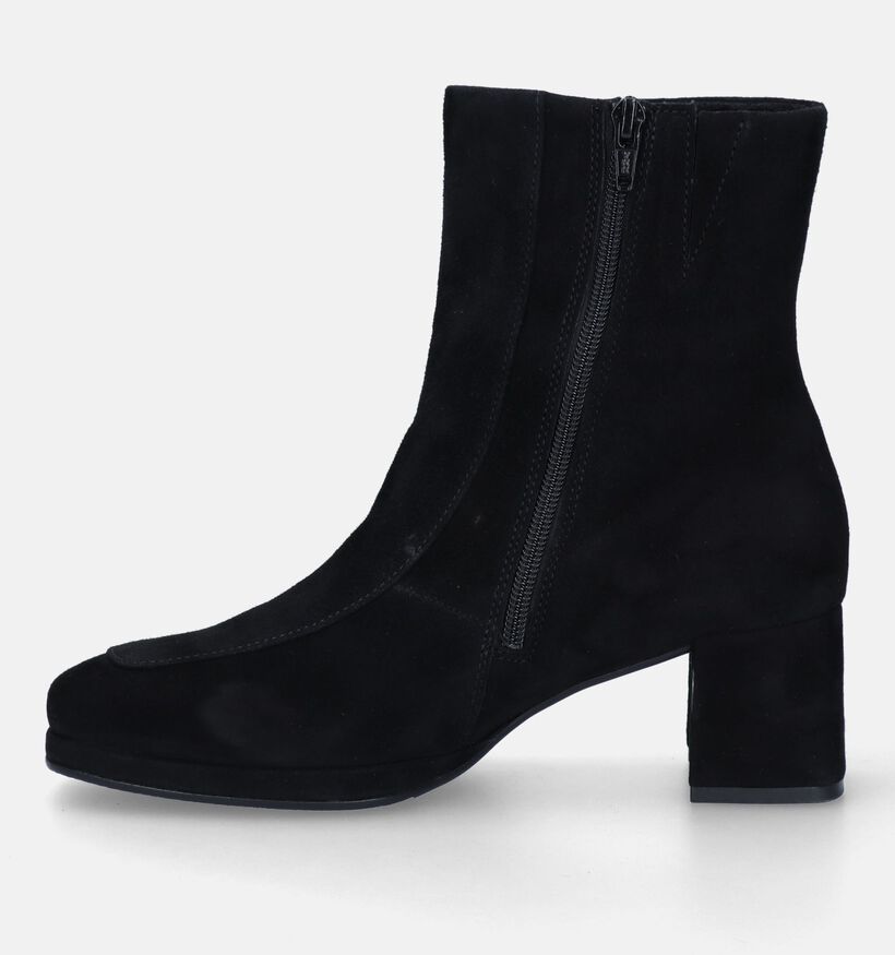 Comfort Bottines &agrave; talons en Noir pour femmes (332501)