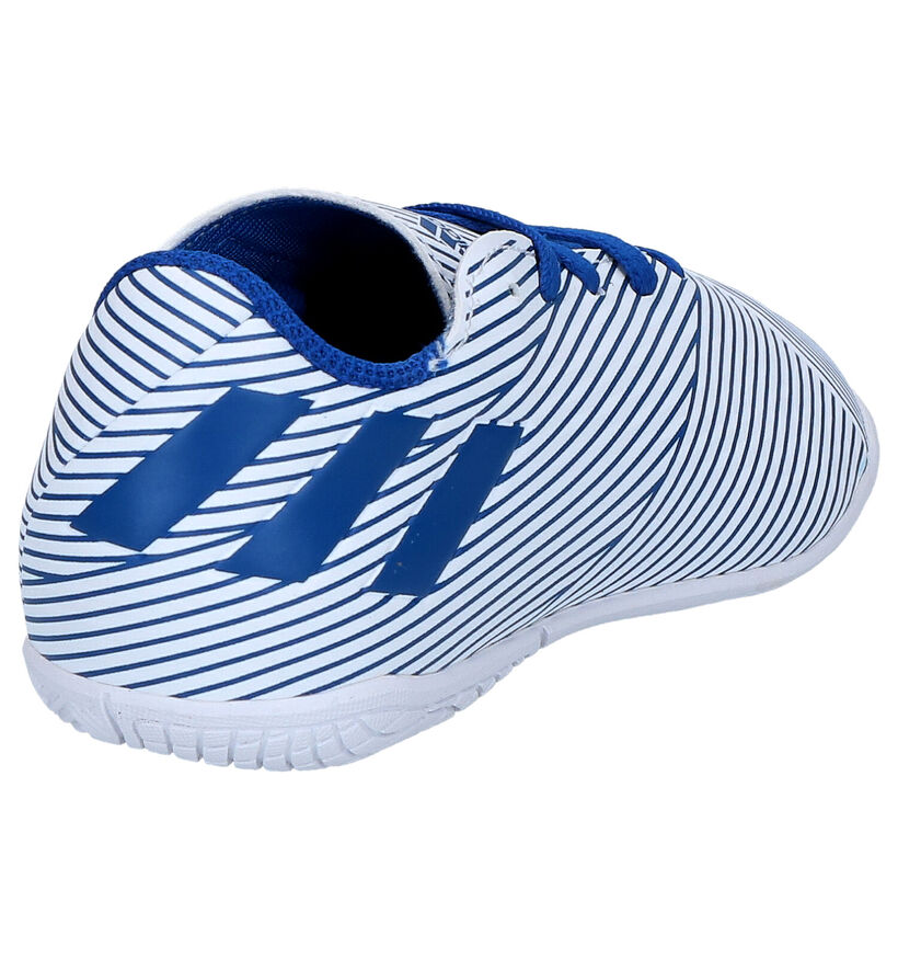 adidas Nemeziz 19.4 Chaussures de foot en Bleu en simili cuir (264973)