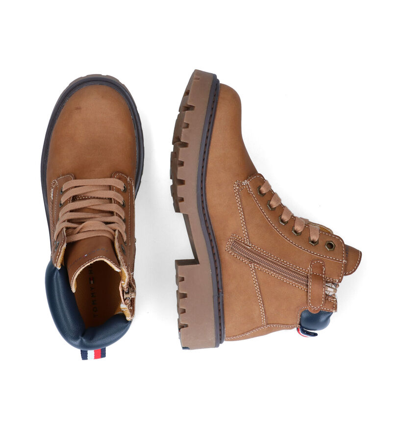 Tommy Hilfiger Cognac Bottines voor jongens (295413)