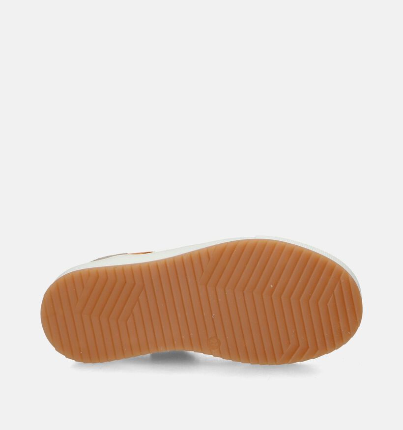Little David Otto 1B Chaussures à lacets en Vert Kaki pour garçons (340034) - pour semelles orthopédiques