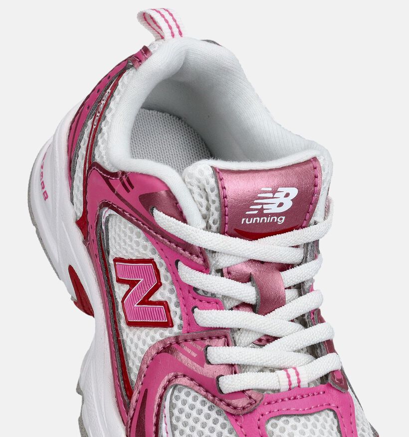 New Balance 530 Baskets basses en Rose pour filles (366203) - pour semelles orthop&eacute;diques